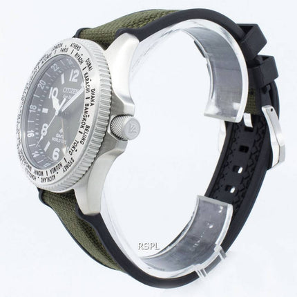 Citizen Promaster BJ7100-23X World Time Eco-Drive 200M Men's Watch