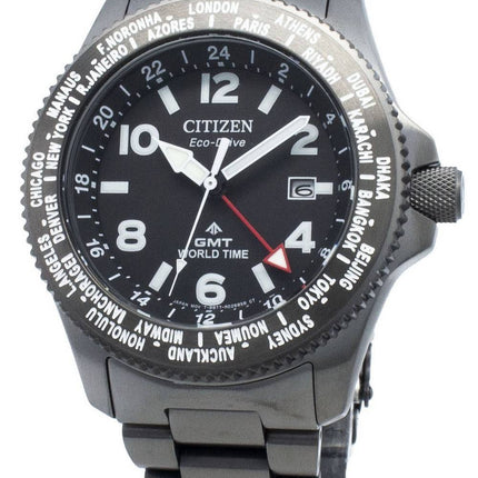 Citizen Promaster BJ7107-83E World Time Eco-Drive 200M Men's Watch