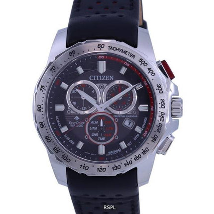 Citizen Promaster MX Chronograph Black Dial Eco-Drive BL5570-01E 200M Men's Watch