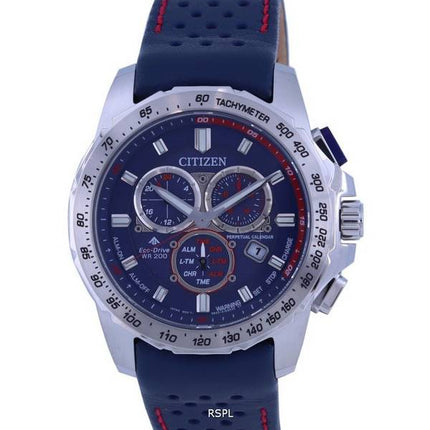 Citizen Promaster MX Chronograph Blue Dial Eco-Drive BL5571-09L 200M Men's Watch