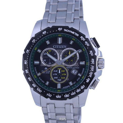 Citizen Promaster MX Chronograph Black Dial Eco-Drive BL5578-51E 200M Men's Watch
