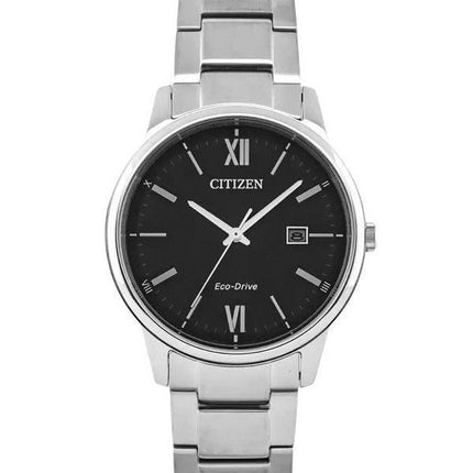 Citizen Eco-Drive Stainless Steel Black Dial BM6978-77E Men's Watch
