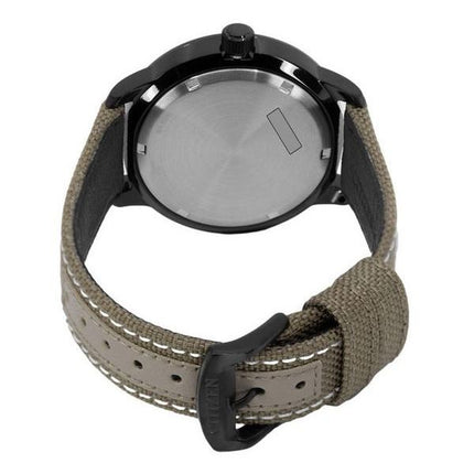 Citizen Eco-Drive Nylon Strap Brown Dial BM8595-16H 100M Men's Watch