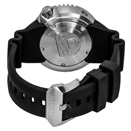 Citizen Promaster Polyurethane Strap Red Dial Eco-Drive Diver's BN1024-01Z 300M Men's Watch