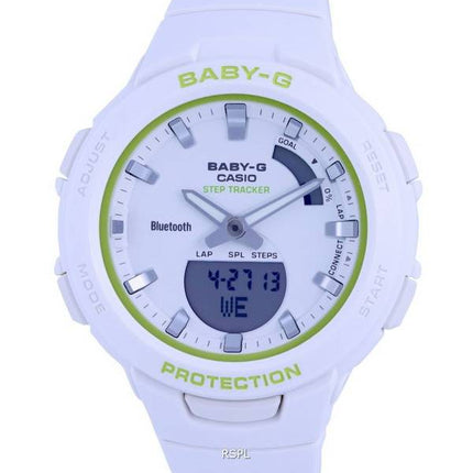 Casio Baby-G Analog Digital Resin Quartz BSA-B100SC-7A.G BSAB100SC-7 100M Womens Watch