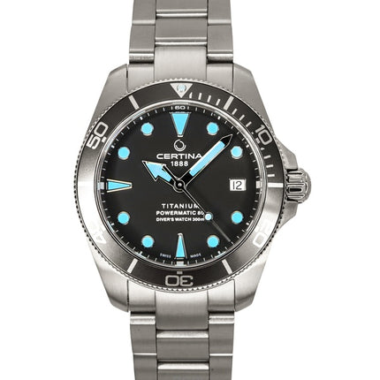 Certina DS Action Diver Titanium Grey Dial Automatic Diver's C032.807.44.081.00 300M Unisex Watch