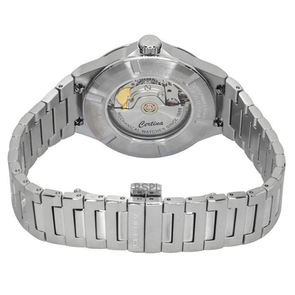 Certina DS-8 Powermatic 80 Stainless Steel Light Blue Dial Automatic C043.407.11.351.00 100M Unisex Watch