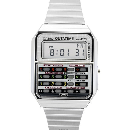 Casio Vintage Digital Back To The Future 40th Anniversary Calculator Quartz CA-500WEBF-1A Unisex Watch