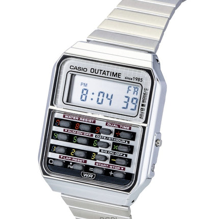 Casio Vintage Digital Back To The Future 40th Anniversary Calculator Quartz CA-500WEBF-1A Unisex Watch