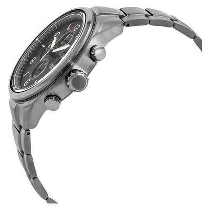 Citizen Eco-Drive Chronograph Super Titanium Black Dial CA0810-88E 100M Men's Watch