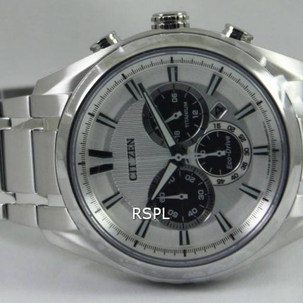 Citizen Eco-Drive Titanium Chronograph CA4010-58A Men's Watch