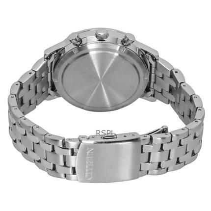 Citizen Eco-Drive Chronograph Stainless Steel Black Dial CA4630-53E Men's Watch