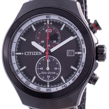 Citizen Black Dial Chronograph Eco-Drive CA7015-82E 100M Men's Watch
