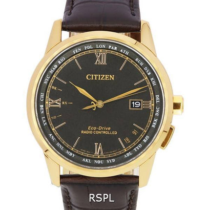 Citizen Eco-Drive Global Radio Controlled Grey Dial CB0158-10H 100M Men`s Watch