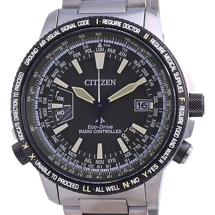 Citizen Promaster Radio Controlled Eco-Drive Titanium CB0206-86X 200M Divers Mens Watch