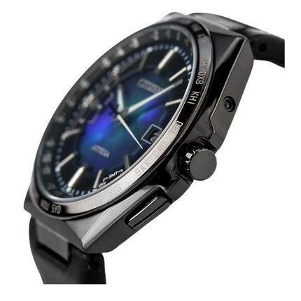 Citizen Attesa Atomic Timekeeping Super Titanium Blue Dial Eco-Drive CB0215-18L 100M Men's Watch