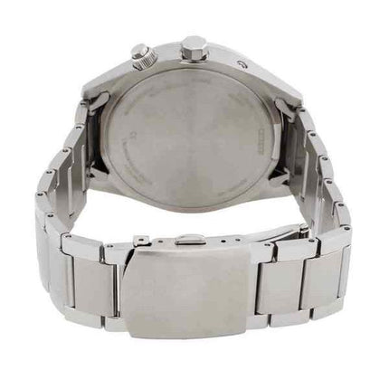 Citizen Eco-Drive Perpetual Radio-Controlled GMT Stainless Steel White Dial CB0270-87A 100M Mens Watch
