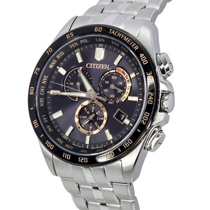 Citizen Denpa 30th Anniversary Limited Edition Radio Control Chronograph Eco-Drive CB5876-60E 100M Mens Watch