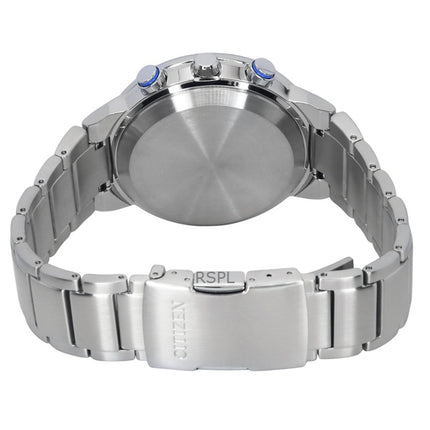 Citizen Eco-Drive Perpetual Satellite GPS Stainless Steel Blue Dial CC3030-53L 100M Men's Watch