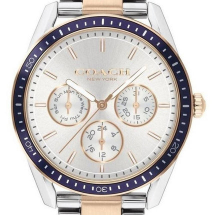 Coach Preston Silver Dial Two Tone Stainless Steel Quartz 14503269 Womens Watch