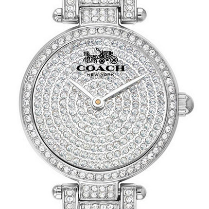 Coach Park Stainless Steel Crystal Quartz 14503430 Women's Watch