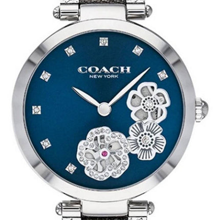 Coach Park Blue Dial Stainless Steel Quartz 14503567 Womens Watch