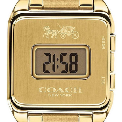 Coach Darcy Gold Tone Stainless Steel Quartz 14503591 Womens Watch