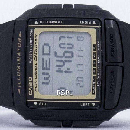 Casio Illuminator Multi-Lingual Databank Digital DB-36-9AV DB36-9AV Men's Watch