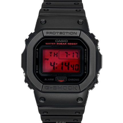 Casio Origin Digital Resin Strap Quartz DW-5600BBR-1 200M Men's Watch