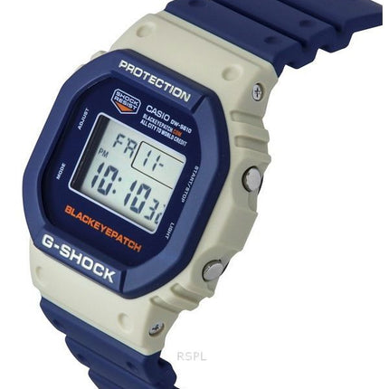 Casio G-Shock Digital BlackEyePatch Collaboration Bio-Based Resin Strap Quartz DW-5610BEP-2 200M Mens Watch