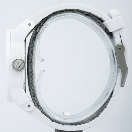 Diesel Double Down White Dial Rubber Strap DZ1436 Men's Watch