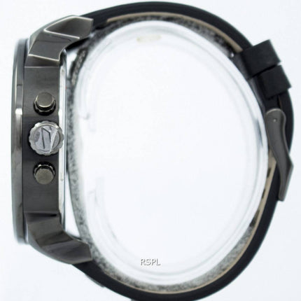 Diesel Mr. Daddy 2.0 Black Dial Black Leather DZ7348 Men's Watch