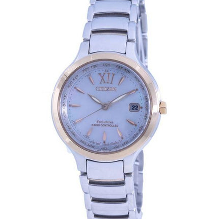 Citizen White Dial Stainless Steel Eco-Drive EG3210-51A Women's Watch