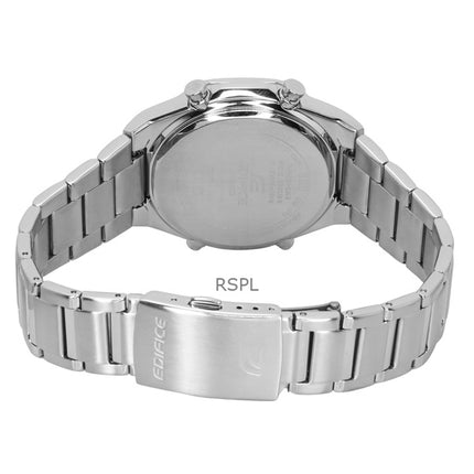 Casio Edifice Analog Digital Smartphone Link Stainless Steel Grey Dial Quartz ECB-S10D-8A 100M Men's Watch