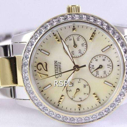 Citizen Quartz Swarovski Crystals ED8094-52N Women's Watch