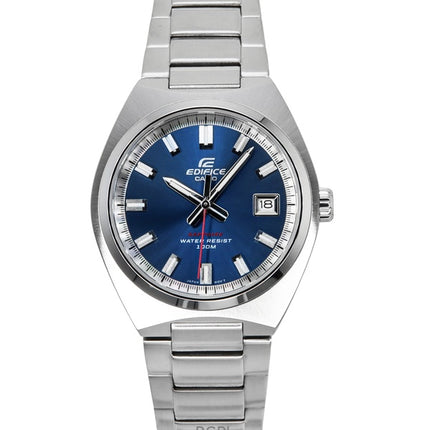 Casio Edifice Analog Stainless Steel Blue Dial Quartz EFB-109D-2AV 100M Men's Watch