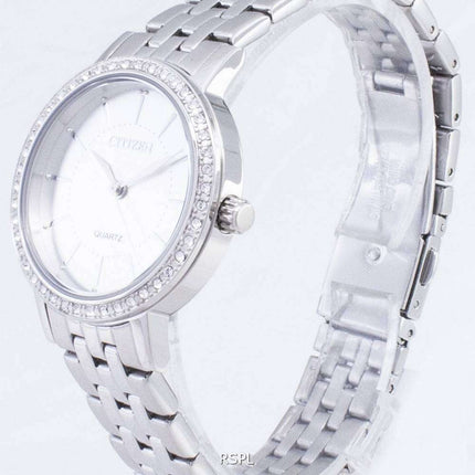 Citizen Quartz EL3040-80A Analog Diamond Accents Women's Watch