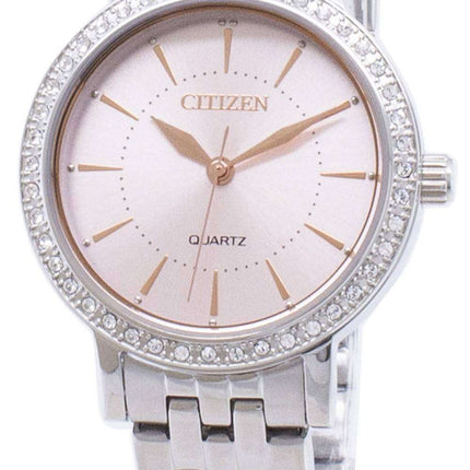Citizen Quartz EL3041-87X Analog Diamond Accent Women's Watch