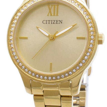 Citizen Quartz EL3082-55P Analog Diamond Accent Women's Watch