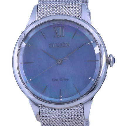 Citizen Mother Of Pearl Stainless Steel Eco-Drive EM0810-84N Womens Watch