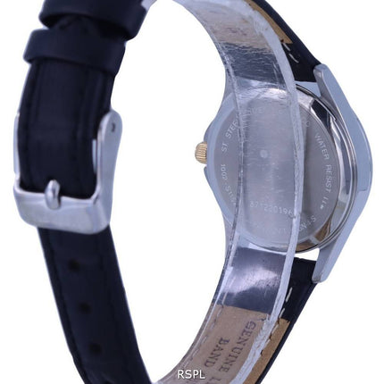 Citizen Analog Leather White Dial Quartz EQ0599-11A.G Womens Watch