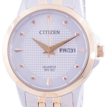Citizen Silver Dial Stainless Steel Quartz EQ0605-53A Women's Watch