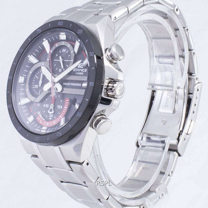 Casio Edifice EQS-920DB-1AV EQS920DB1-AV Solar Chronograph Men's Watch