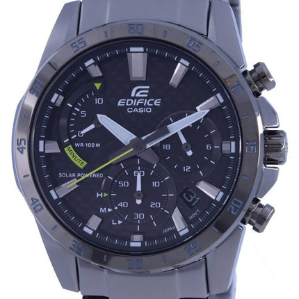 Casio Edifice Chronograph Analog Solar EQS-930DC-1A EQS930DC-1 100M Men's Watch