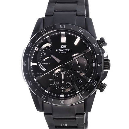 Casio Edifice Chronograph Solar Powered EQS-930MDC-1A EQS930MDC-1 100M Mens