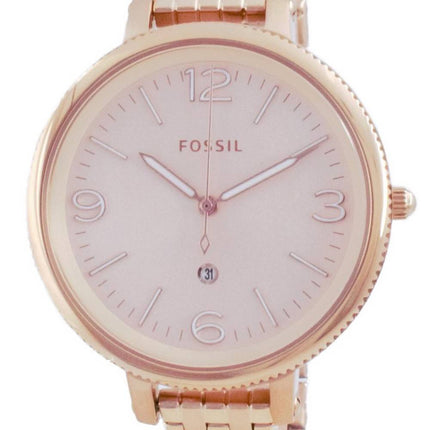 Fossil Monroe Rose Gold Stainless Steel Quartz ES4946 Womens Watch