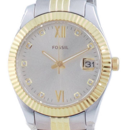 Fossil Scarlette Mini Diamond Accents Quartz ES4949 Womens Watch