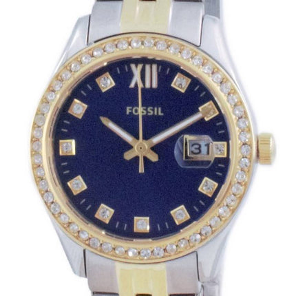 Fossil Scarlette Micro Diamond Accents Quartz ES5034 Womens Watch