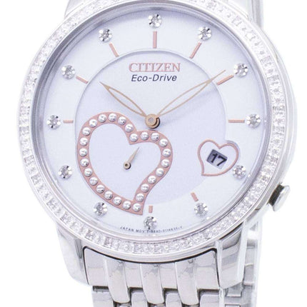 Citizen Eco-Drive EV1000-58A Diamond Accents Analog Women's Watch