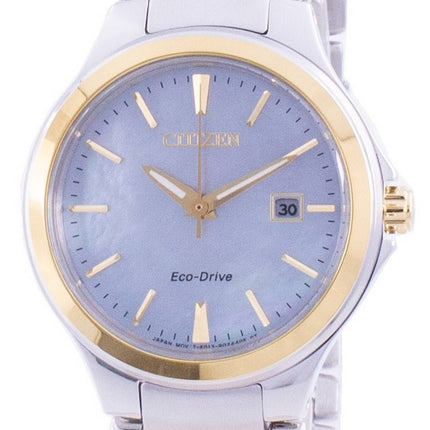 Citizen Chandler Mother Of Pearl Eco-Drive EW2524-55N Women's Watch